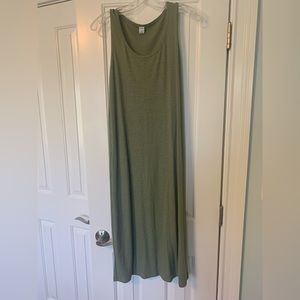 Old Navy tank midi dress